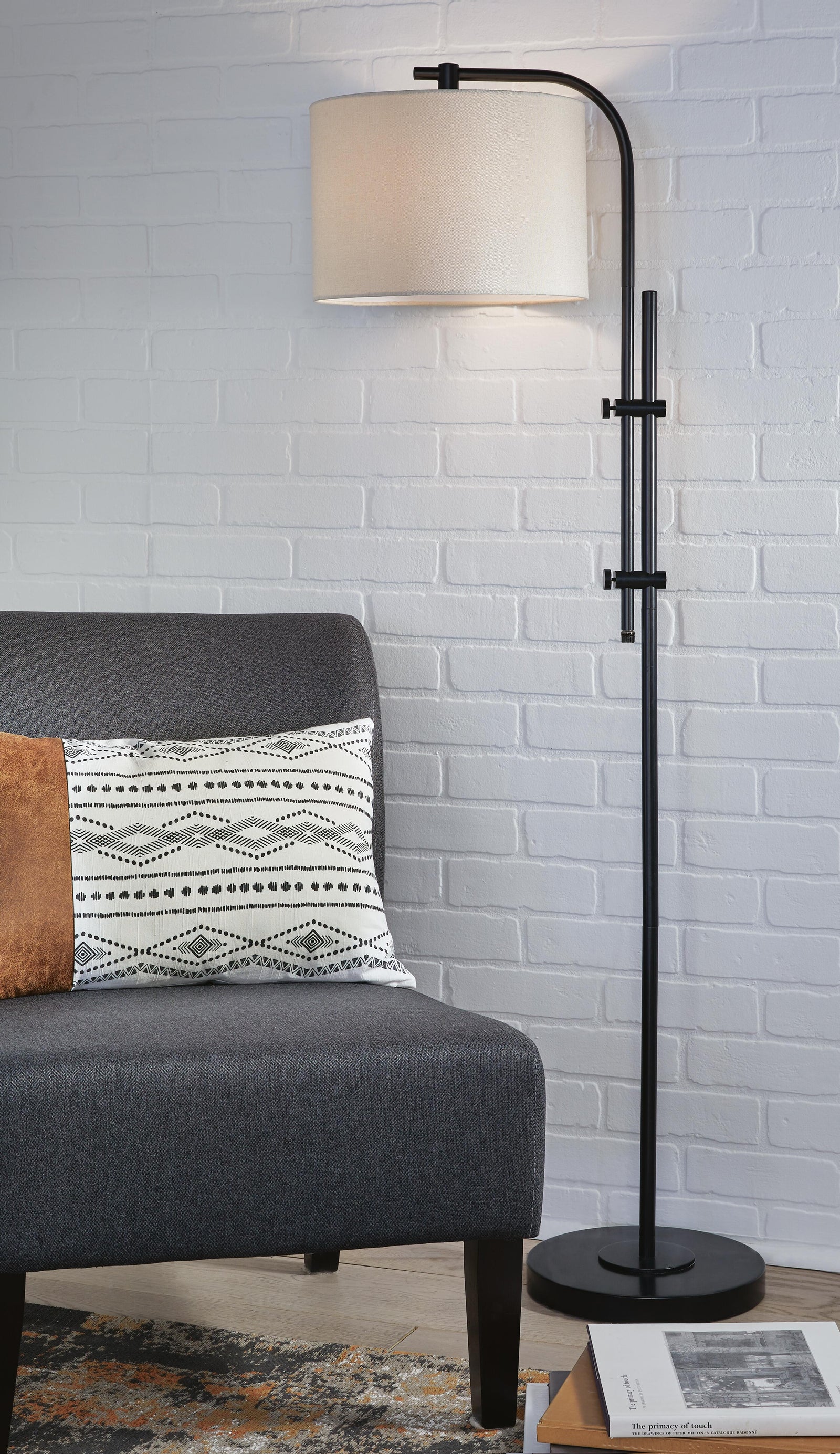 Baronvale Floor Lamp (L206041-SI) - Image 2