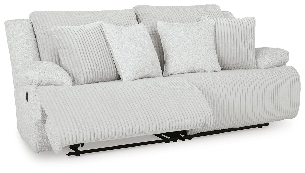 Top Tier 2-Piece Reclining Sectional Loveseat (92706-SI) - Image 2