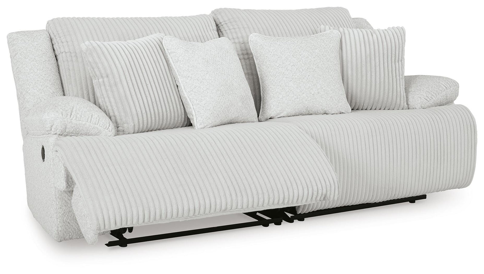 Top Tier 2-Piece Reclining Sectional Loveseat (92706-SI) - Image 2
