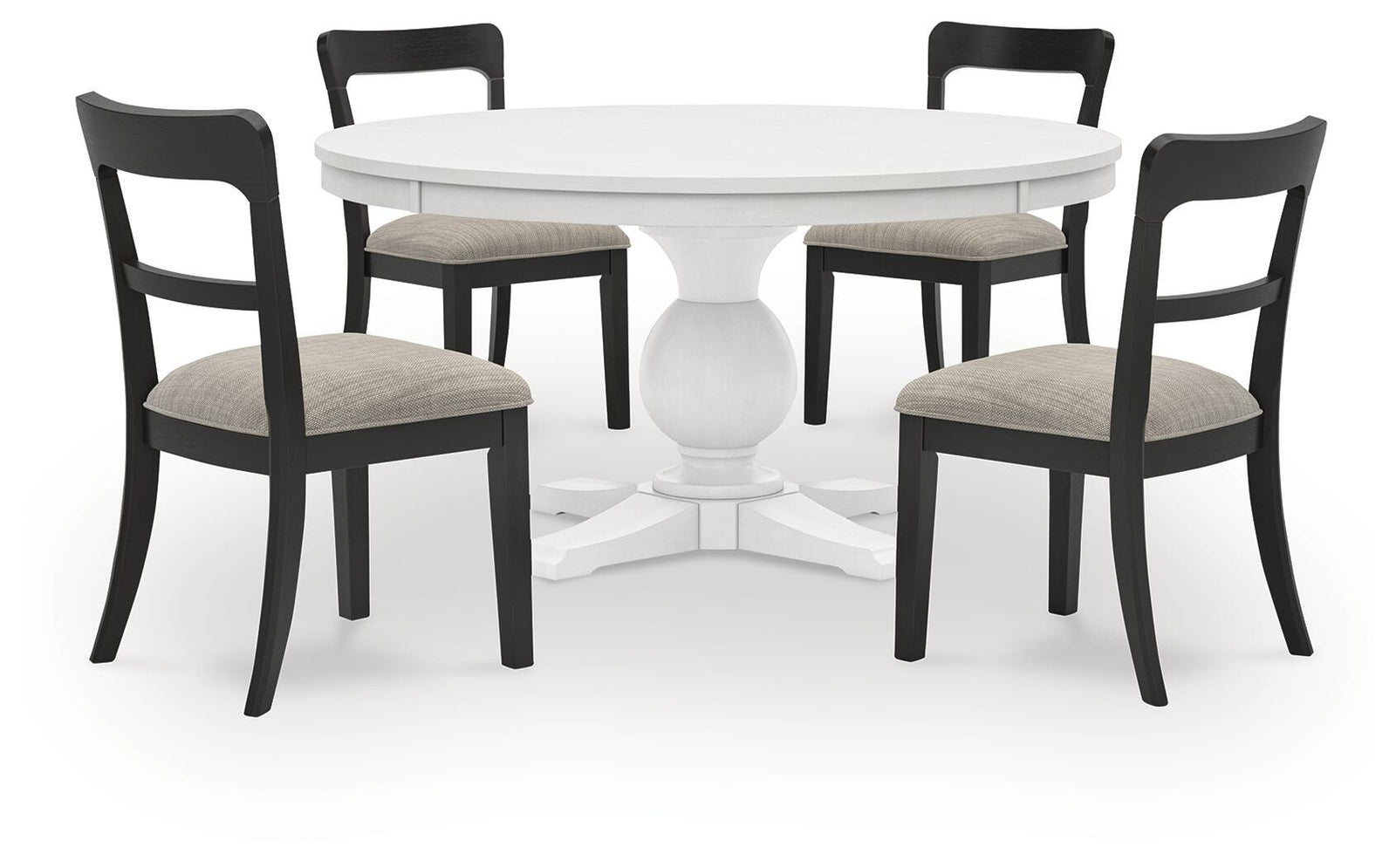 Greddinton Dining Table and 4 Chairs (PCD824-SI)