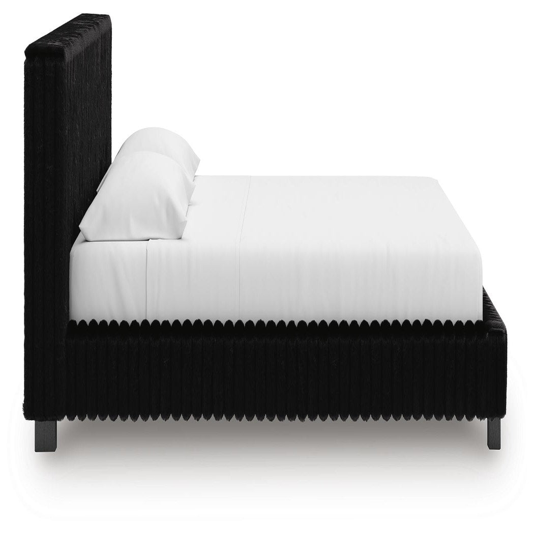 Zuraleus King Upholstered Bed, 2 Chests and 2 Nightstands (PCB3380-SI) - Image 12