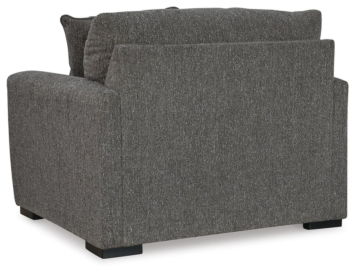Gardiner Oversized Chair and Ottoman (52404-SI) - Image 5
