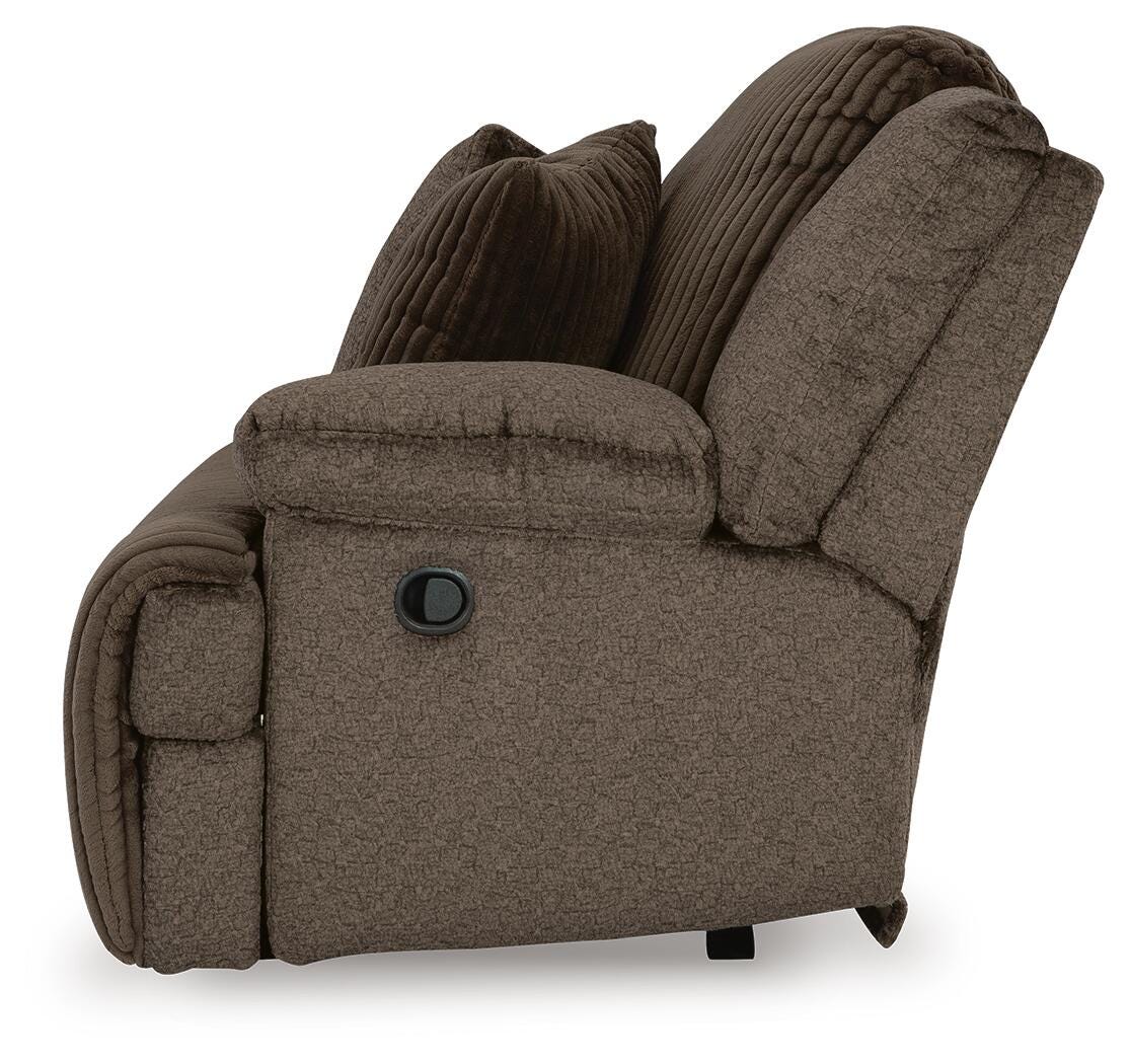 Top Tier 3-Piece Reclining Sofa Chaise Sectional (92705-SI) - Image 13