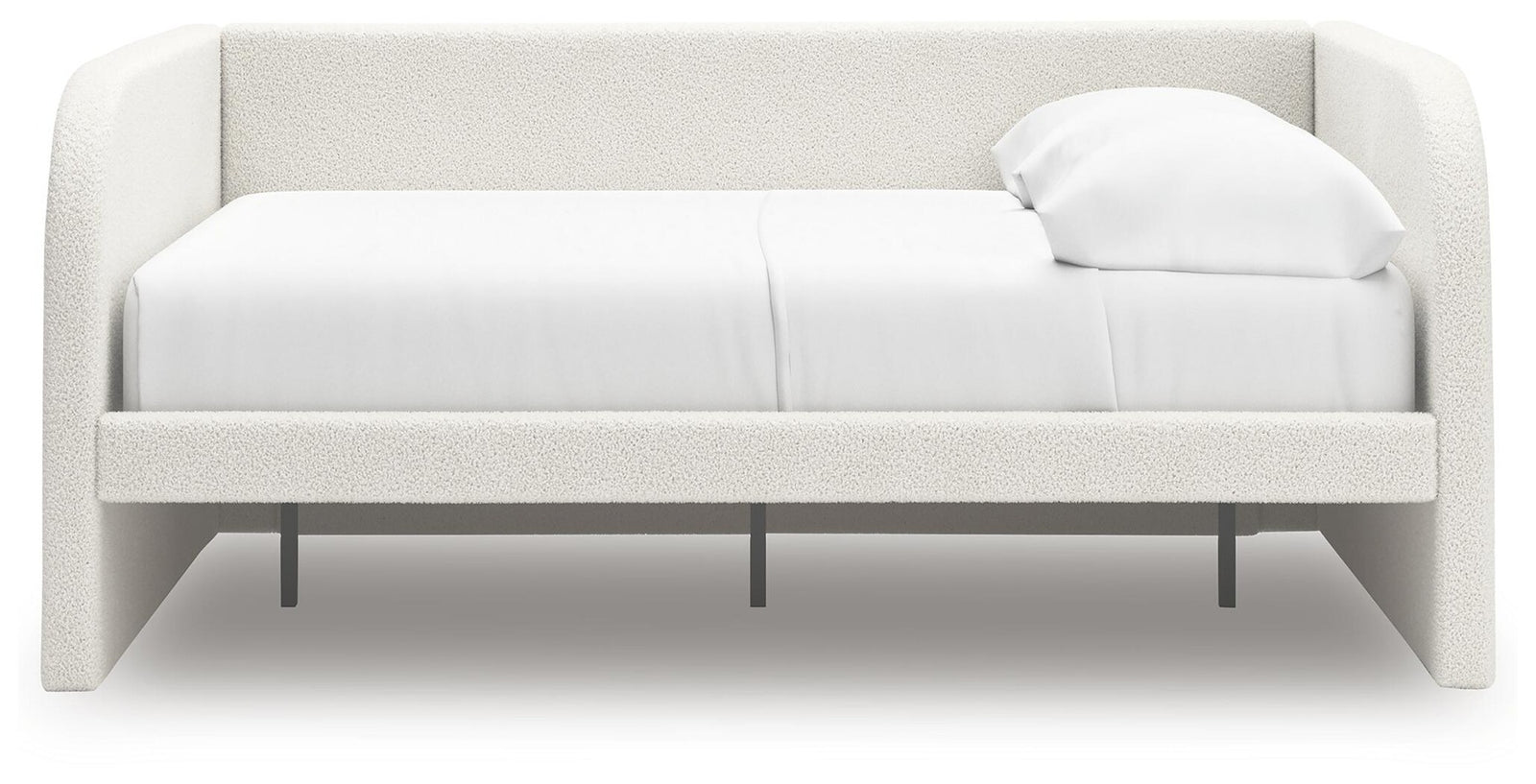 Arloster Full Upholstered Day Bed, Dresser and Mirror (PCB1566-SI) - Image 2