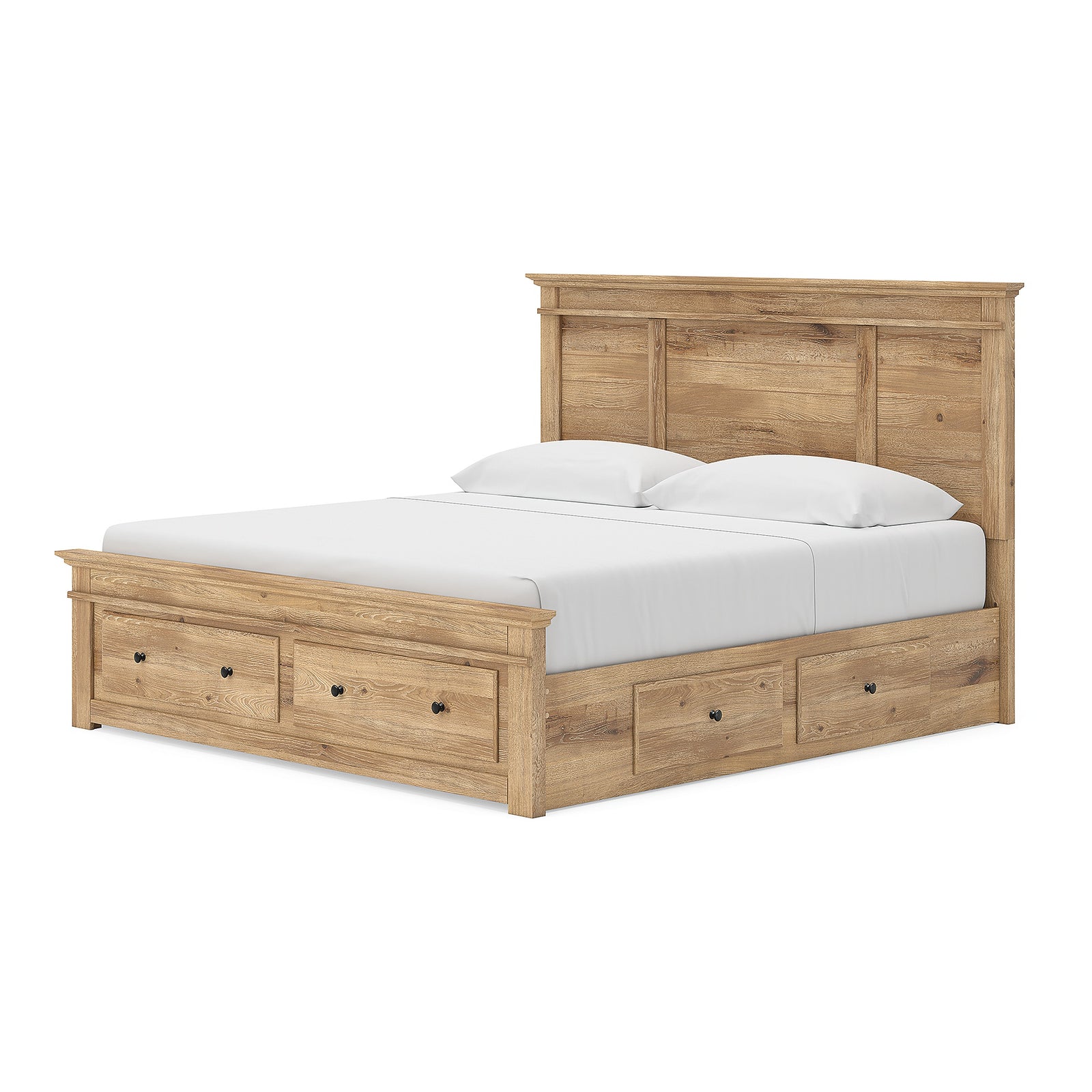 Makidern King Panel Storage Bed (PCB1170-SI) - Image 4