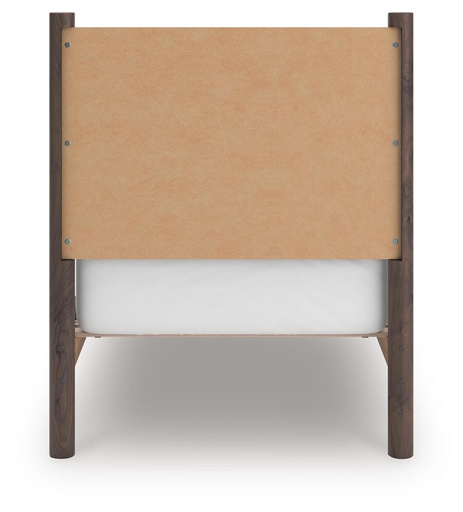 Pamytta Twin Panel Platform Bed, Dresser and Mirror (PCB2614-SI) - Image 12