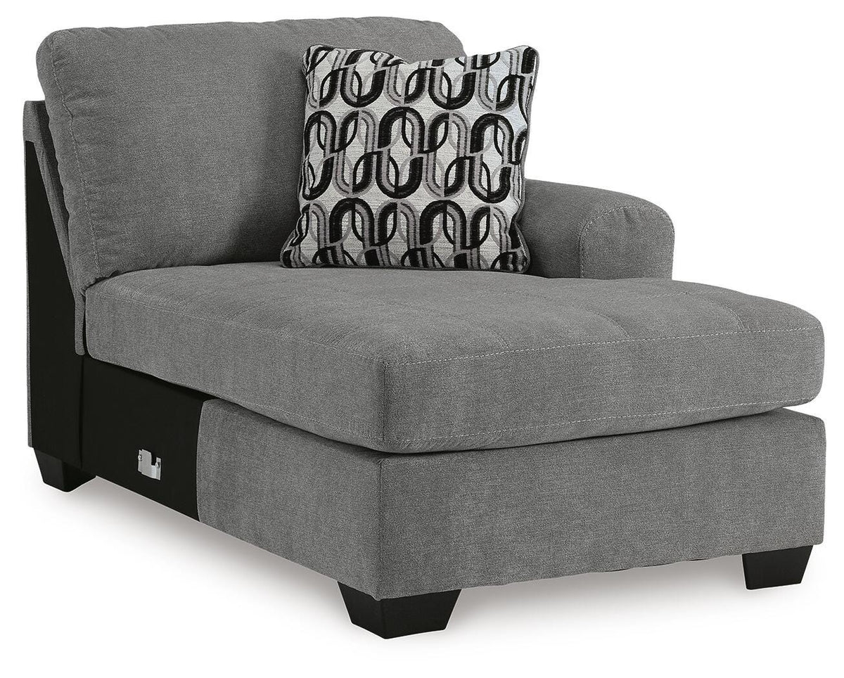 Birkdale Court Left-Arm Facing Sofa with Corner Wedge (32402-SI)