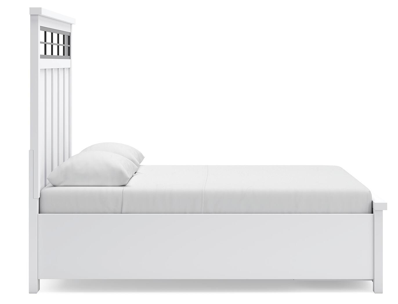 Ashbryn Panel Storage Bed, Dresser and Mirror - White/Natural  (B844-SI) - Image 14