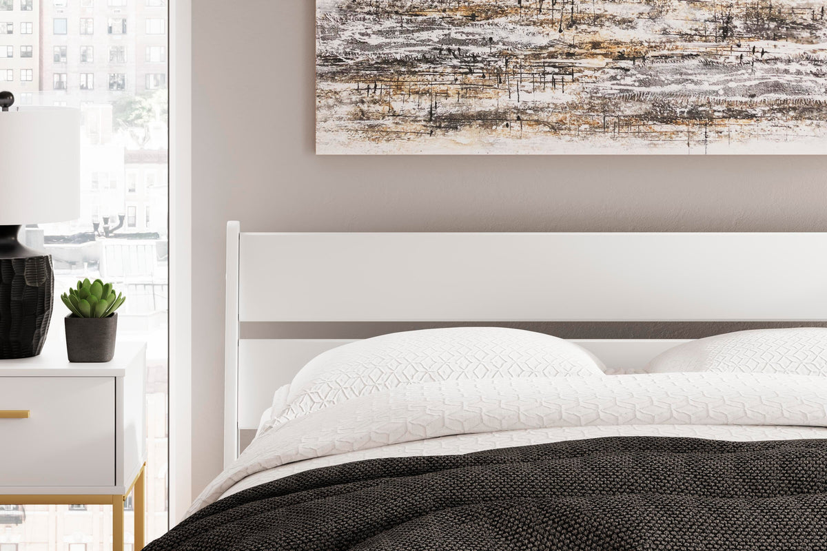 Socalle Panel Headboard - Two-tone  (EB1867-SI) - Image 3