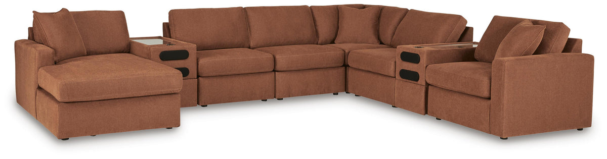 Modmax 8-Piece Sectional with Audio System and Chaise (92102-SI)