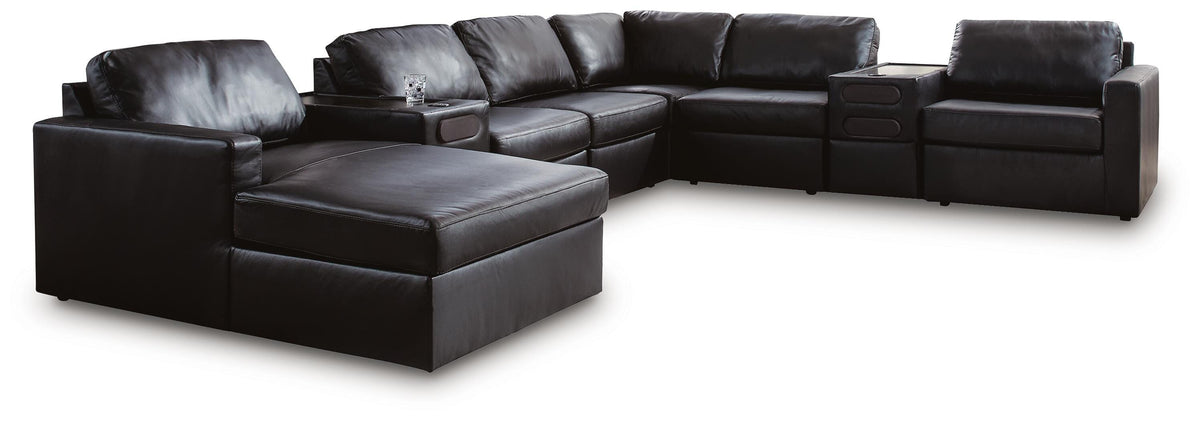 Modmax II 8-Piece Sectional with Chaise and Audio Consoles (74305-SI)