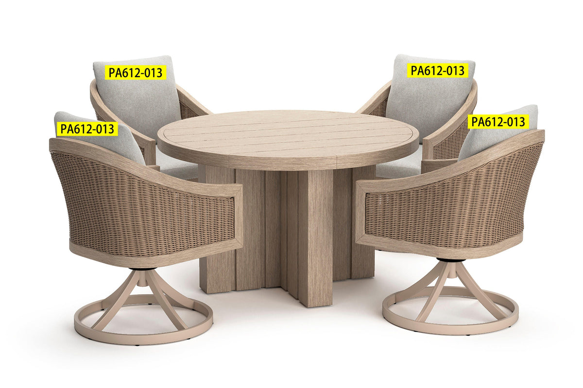 Alden Peak Chair Back Cushion (PA612-SI)