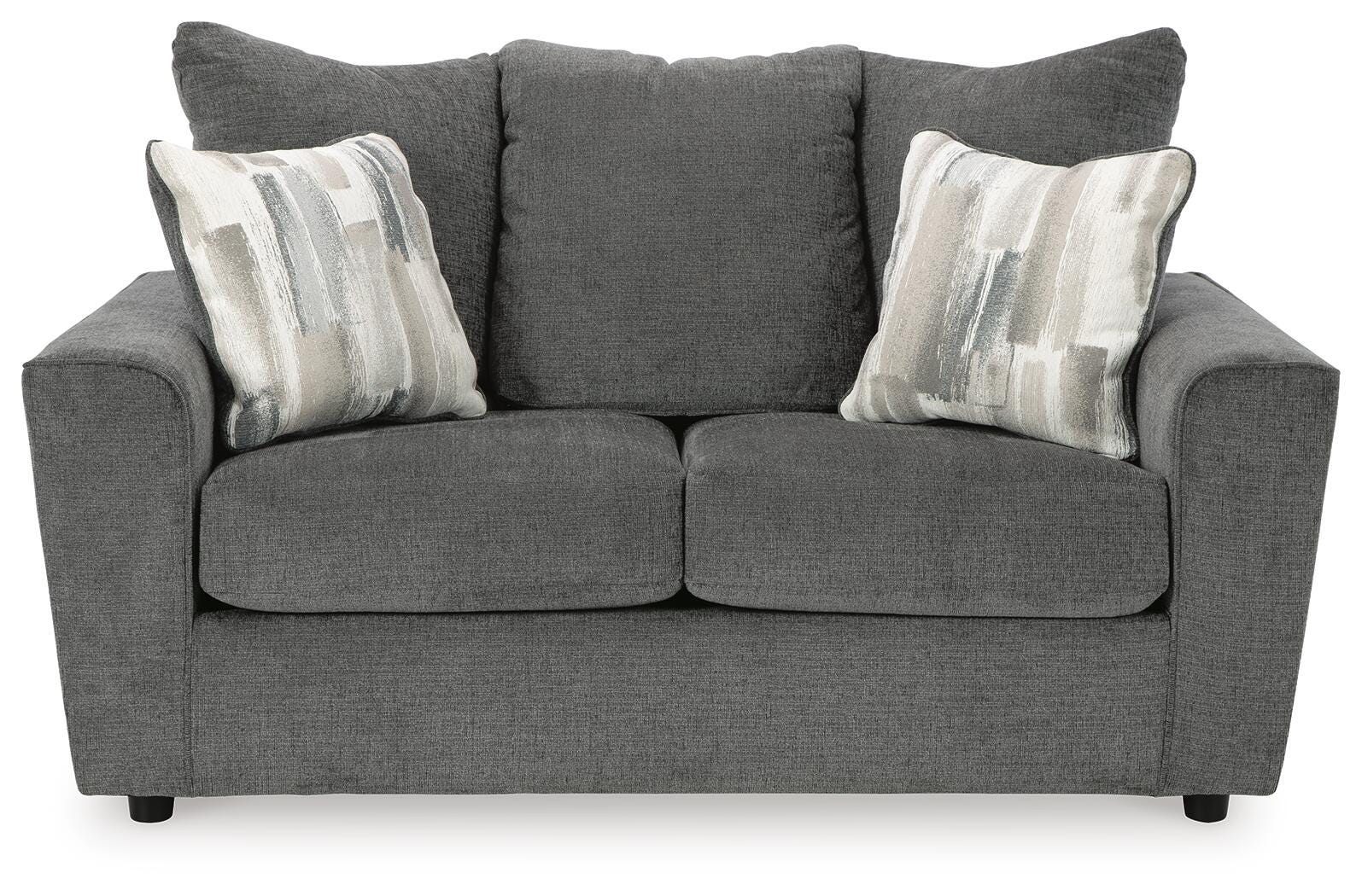 Stairatt Sofa, Loveseat, Chair and Ottoman (28502-SI) - Image 6