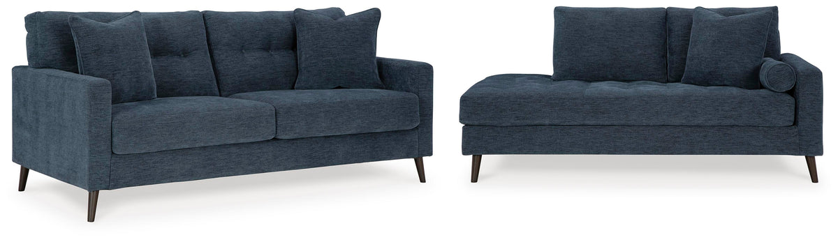 Bixler Sofa and Chaise (26106-SI)