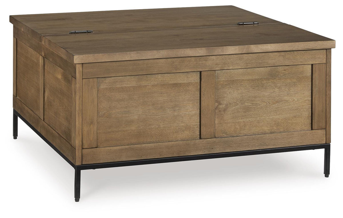 Torlanta Lift-Top Coffee Table - Brown  (T686-SI) - Image 5