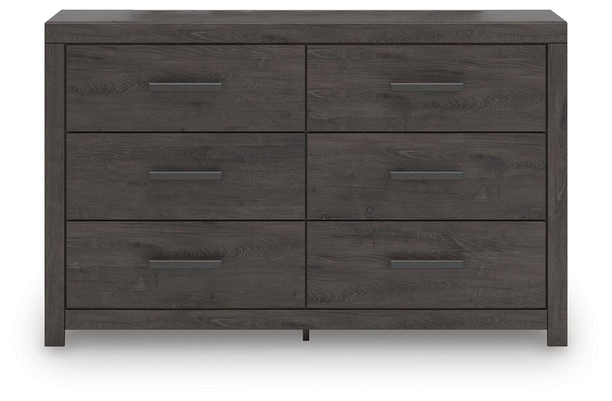 Prendonea Panel Bed, Dresser and Nightstand (B3789-SI) - Image 2