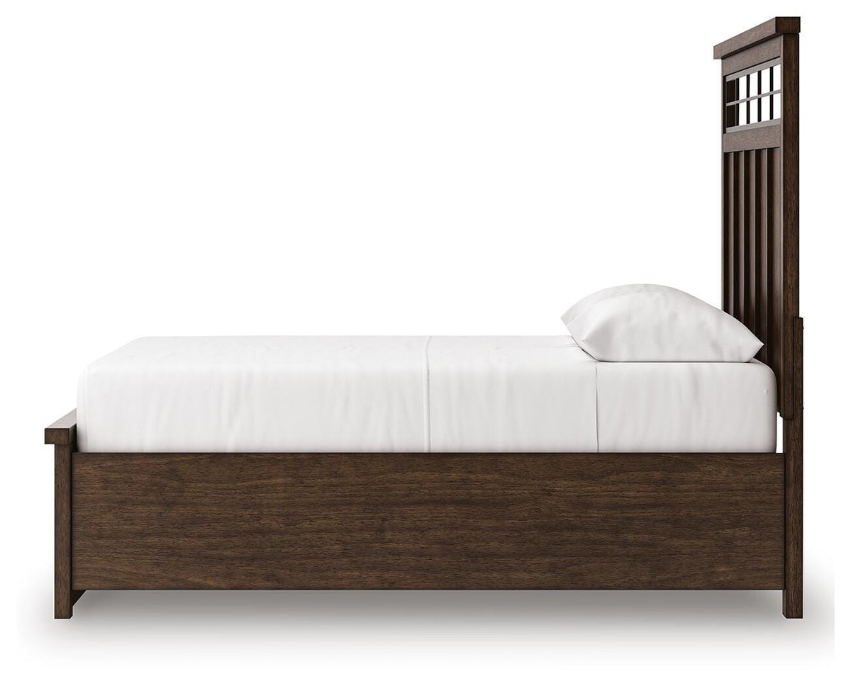 Taffenbrook Panel Storage Bed, Dresser and Mirror (B849-SI) - Image 14