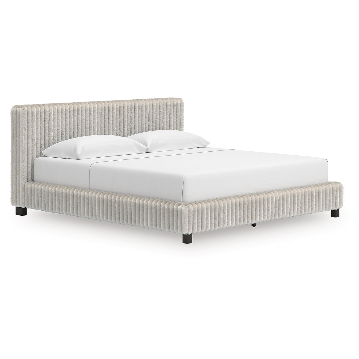 Zuraleus California King Upholstered Bed (PCB3381-SI)