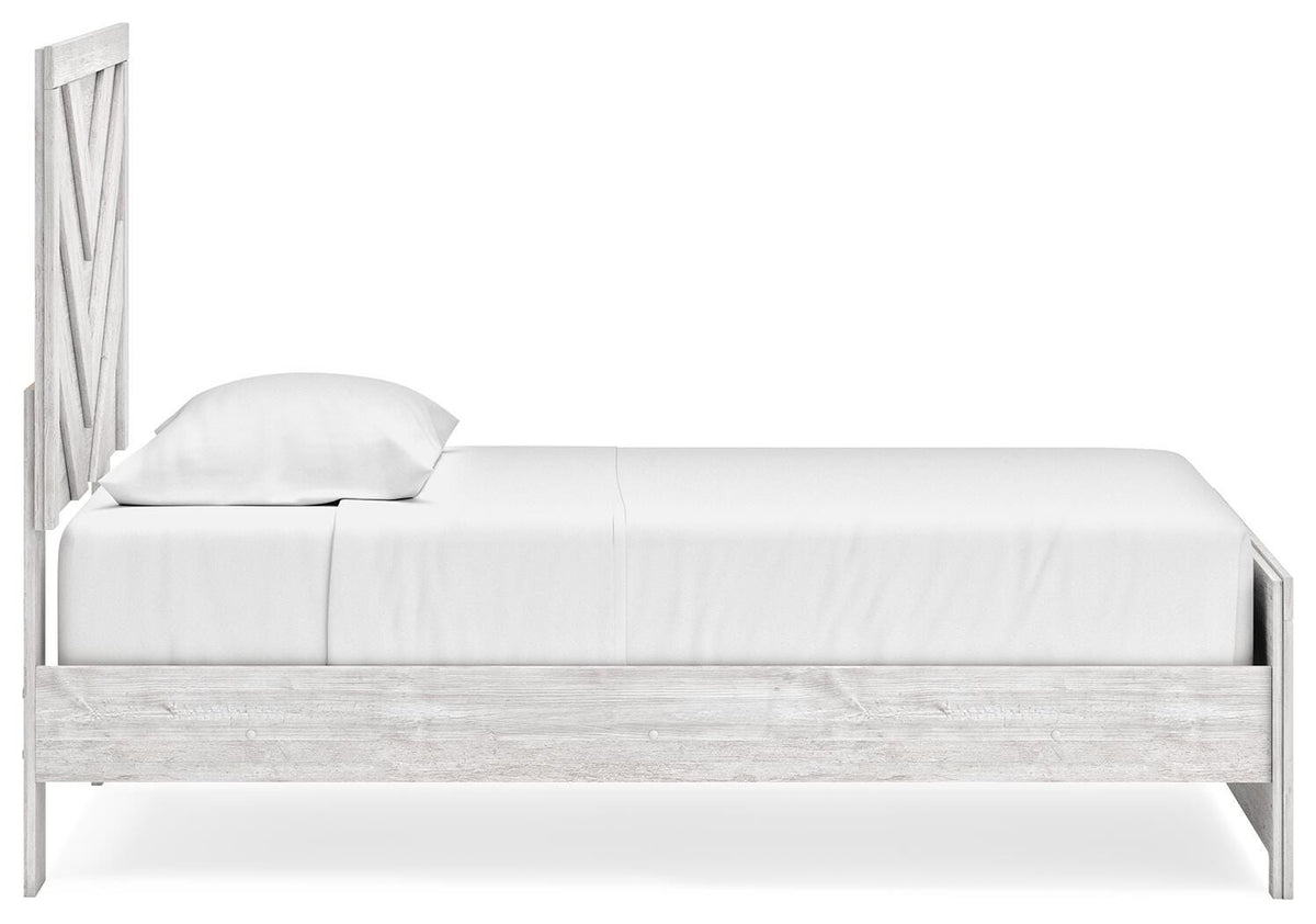 Cayboni Panel Bed, Dresser and Chest - Whitewash  (B3788-SI) - Image 20