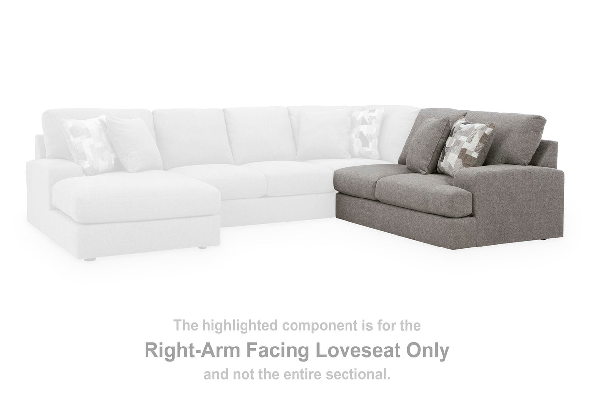 Lindon Right-Arm Facing Loveseat (84704-SI) - Image 3