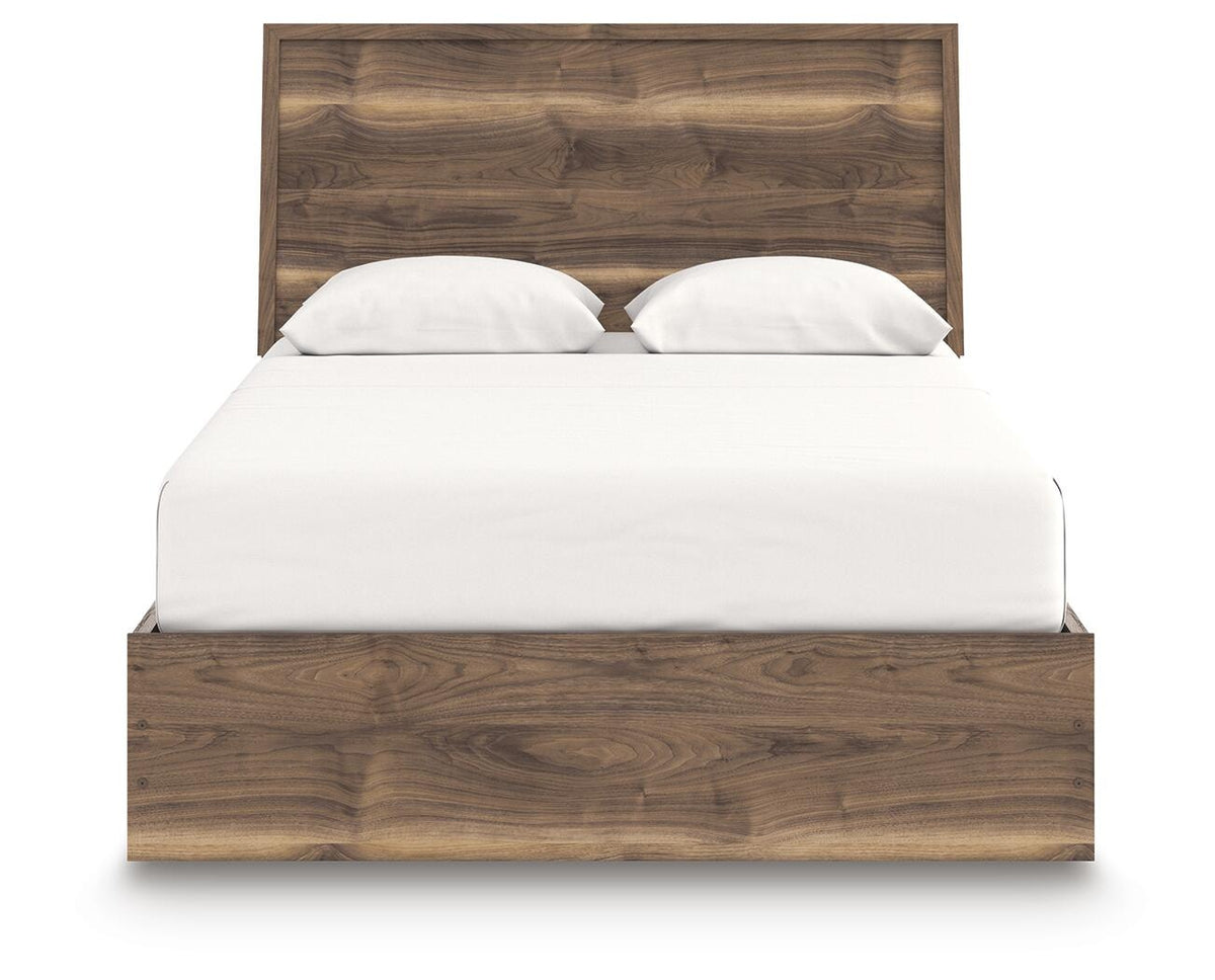 Chirason Queen Panel Bed, Dresser and Mirror (PCB3367-SI) - Image 9