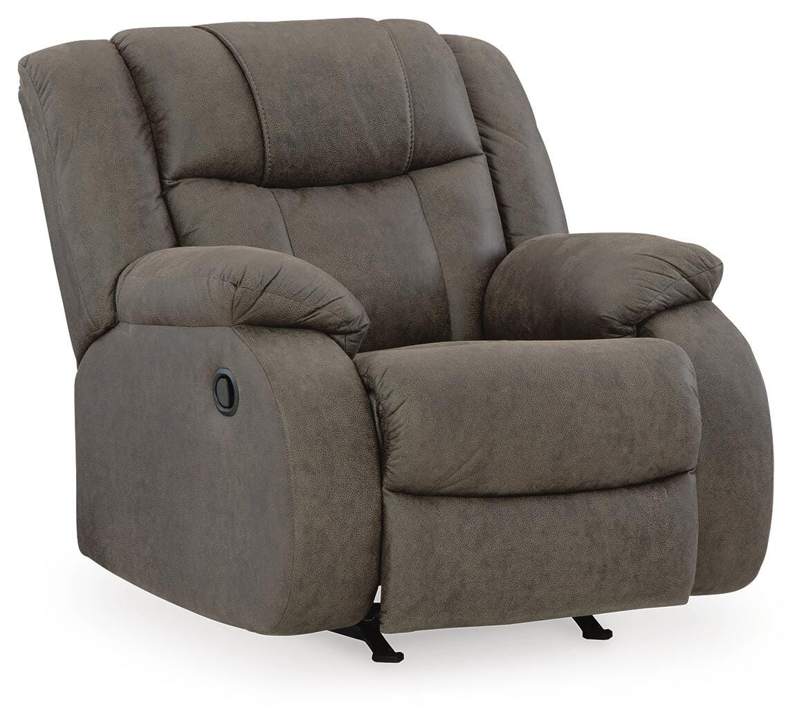 First Base Reclining Loveseat and 2 Recliners (68804-SI) - Image 3