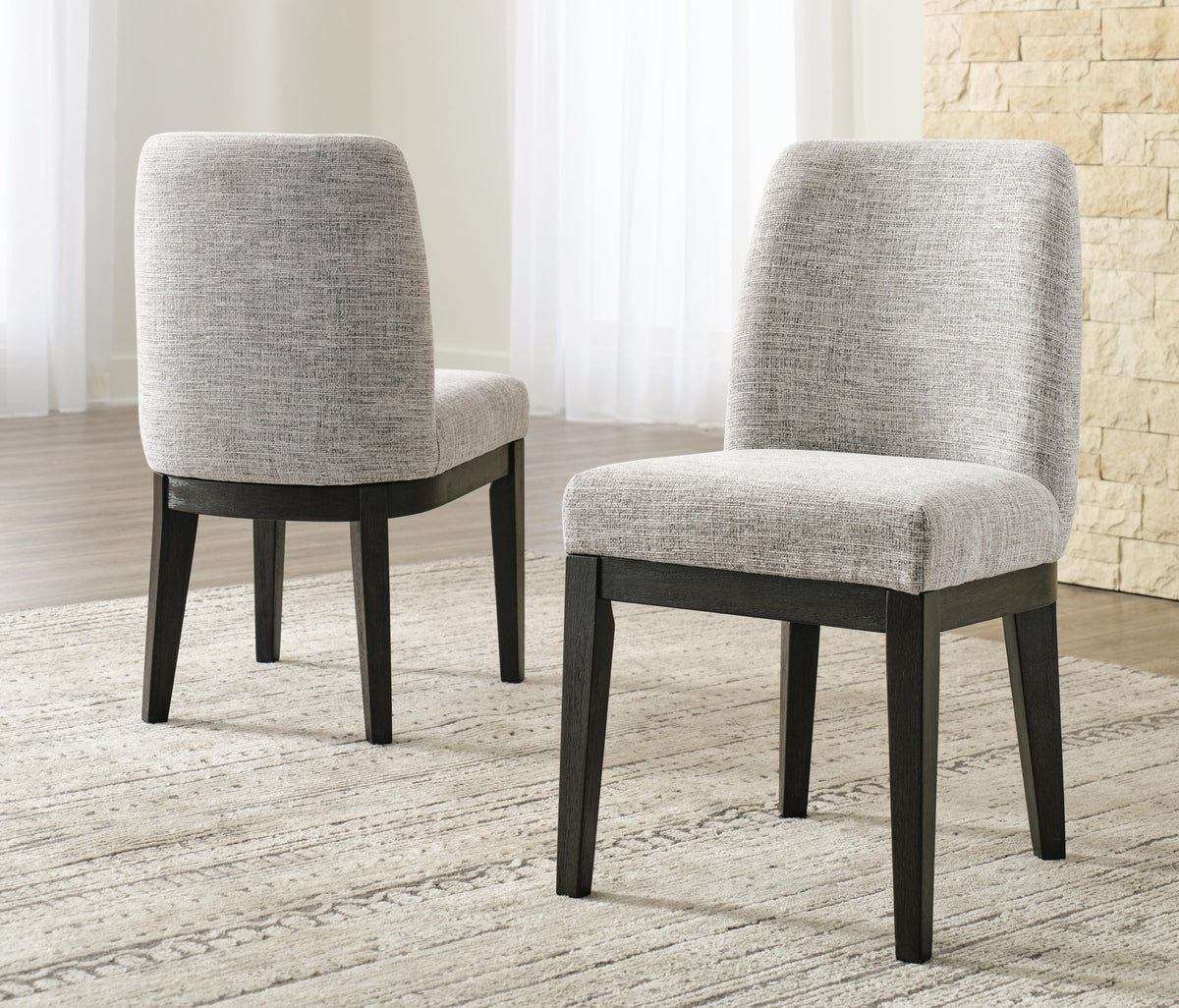 Burkhaus Dining Chair (Set of 2) (D984-SI) - Image 7