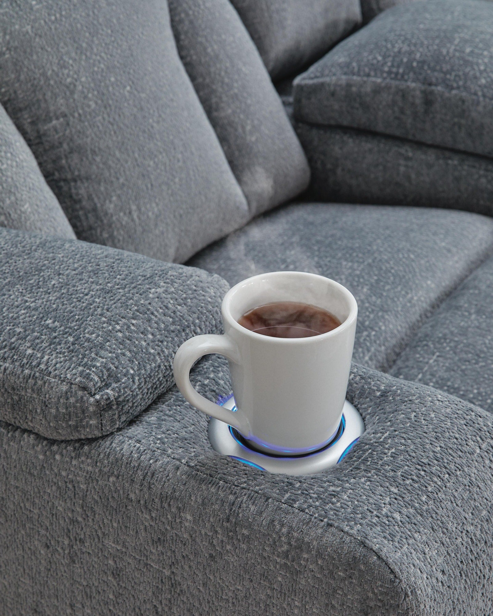 Studio Cave Power Reclining Loveseat with Console (PC49802-SI) - Image 12