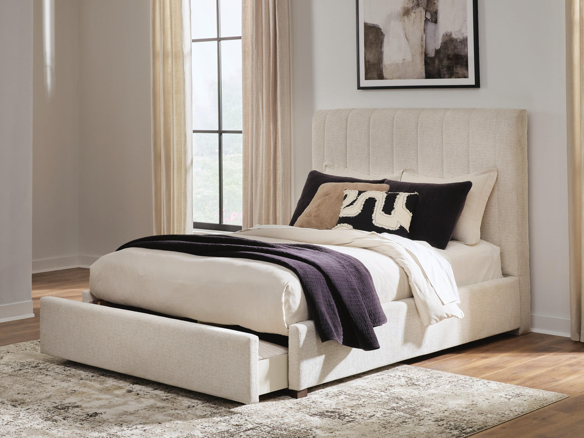 Brizmore Queen Upholstered Storage Bed (PCB2611-SI) - Image 7