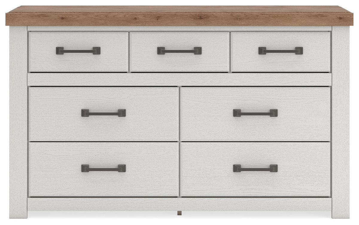 Savonport Dresser - White/Brown  (B4615-SI) - Image 2