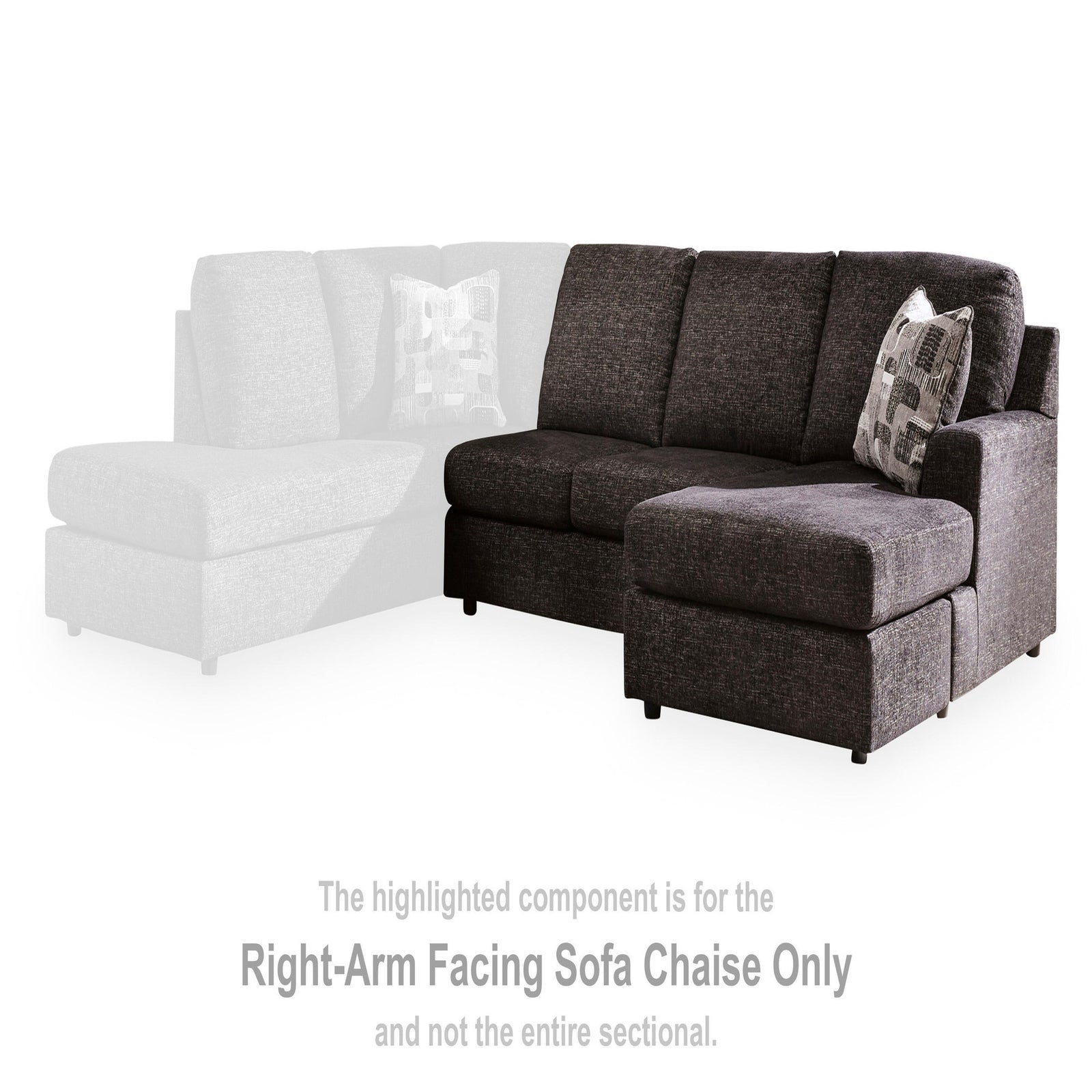 Lentiz Left-Arm Facing Sofa Chaise (PC73404-SI) - Image 15