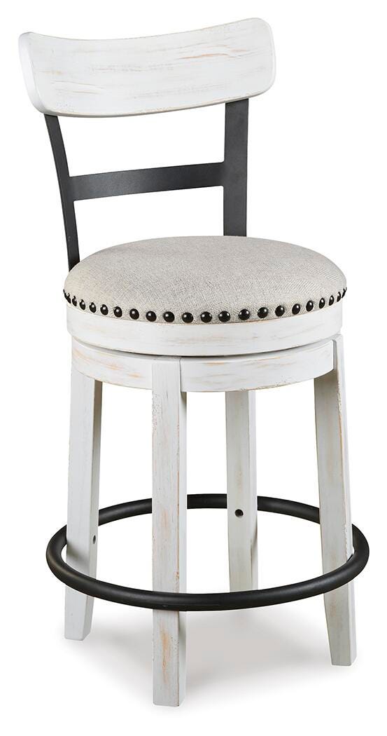 Valebeck Counter Height Dining Table and 6 Chairs (D546-SI) - Image 11