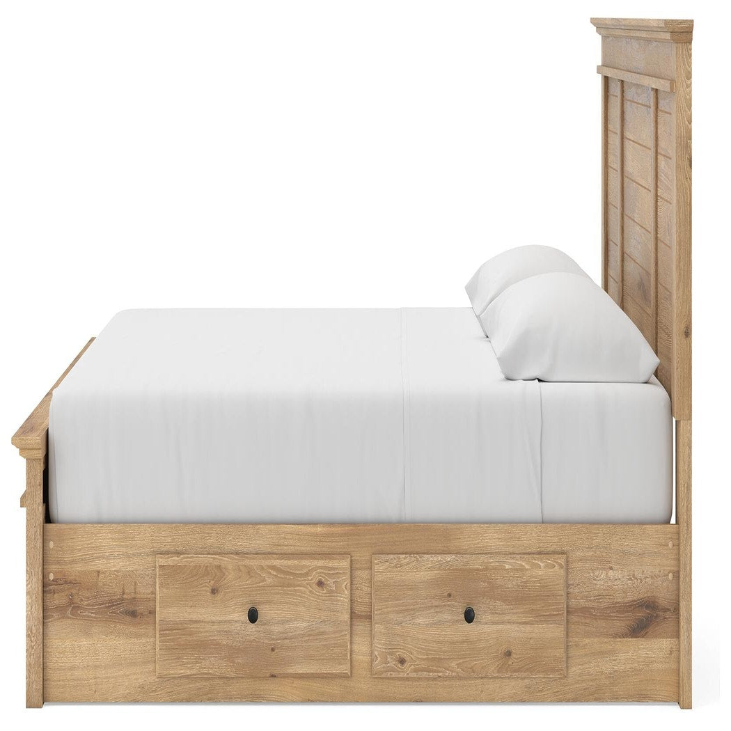 Makidern King Panel Storage Bed (PCB1170-SI) - Image 8