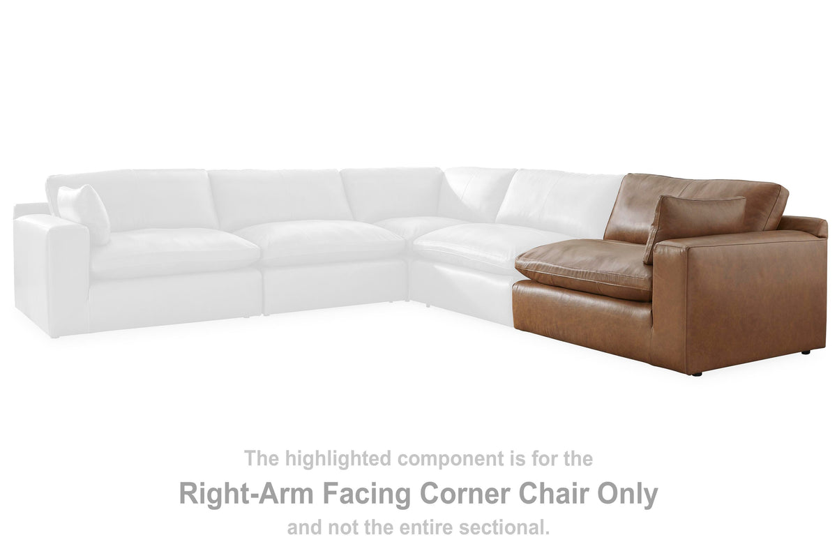 Emilia Right-Arm Facing Corner Chair (30901-SI) - Image 21