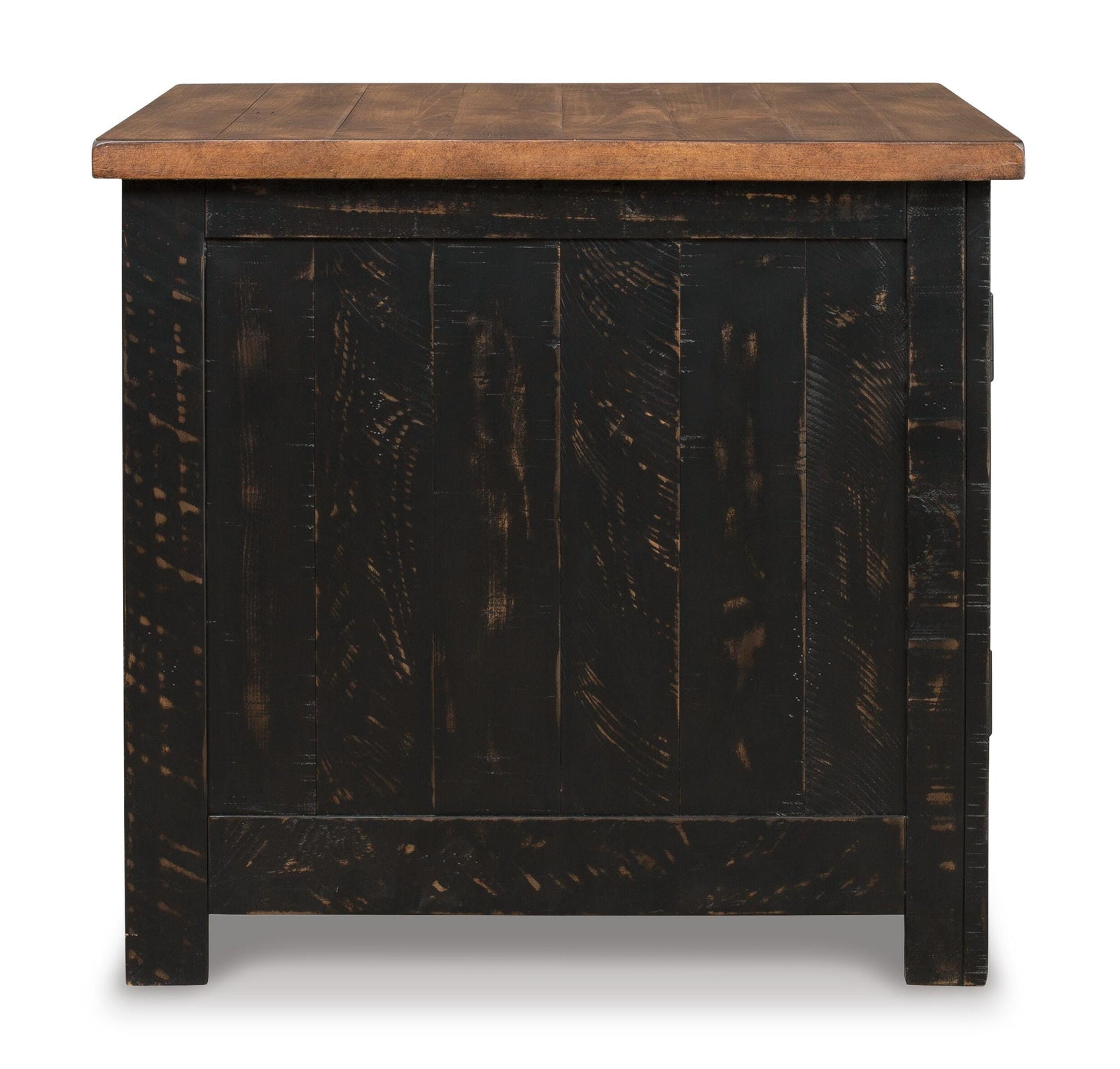 Valebeck End Table - Black/Brown  (T468-SI) - Image 5