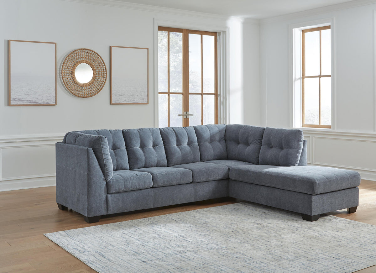 Marleton 2-Piece Sectional with Chaise (55303-SI) - Image 3