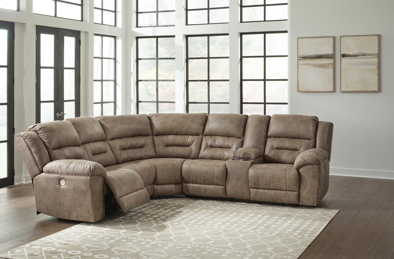 Ravenel 3-Piece Power Reclining Sectional (83106-SI) - Image 3
