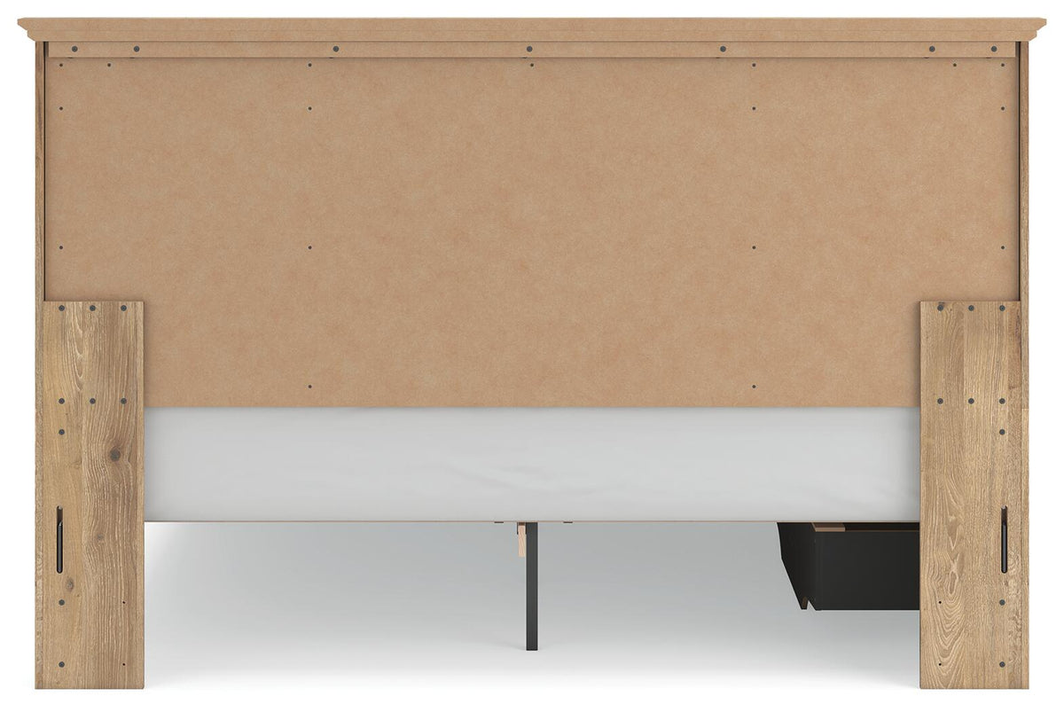 Makidern King Panel Storage Bed (PCB1170-SI) - Image 6