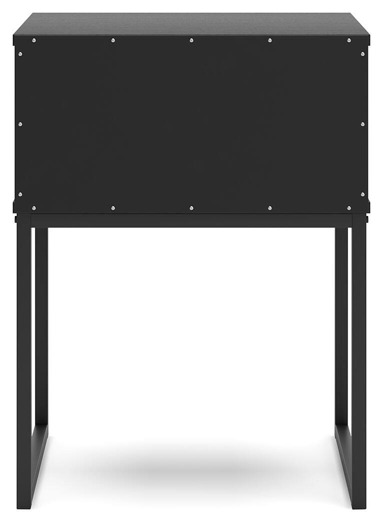 Socalle Nightstand - Black  (EB1865-SI) - Image 4