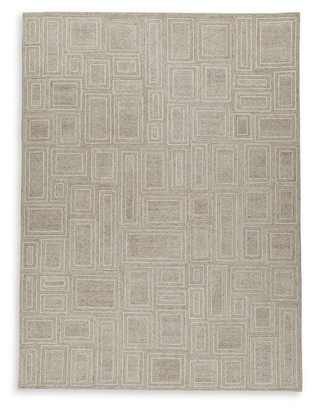 Brickburgh 10 x 14 Rug (R40690-SI) - Image 3