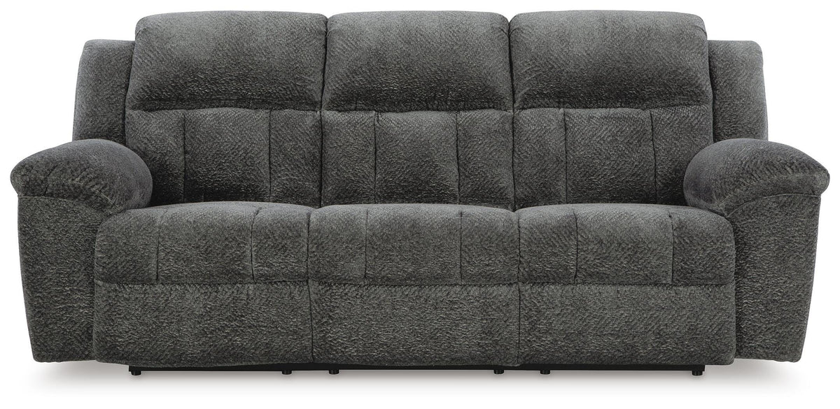 Frohn Reclining Loveseat with Console (37406-SI) - Image 7