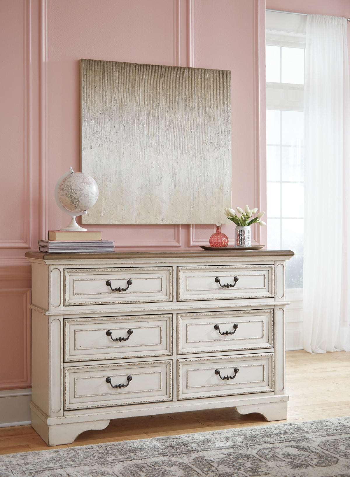 Realyn Storage Daybed, Dresser and Nightstand (B743-SI) - Image 9