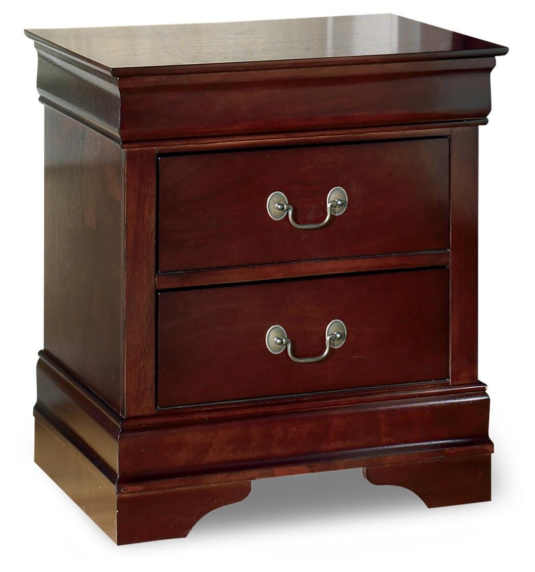 Alisdair Sleigh Bed, Dresser, Mirror and Nightstand (B376-SI) - Image 5