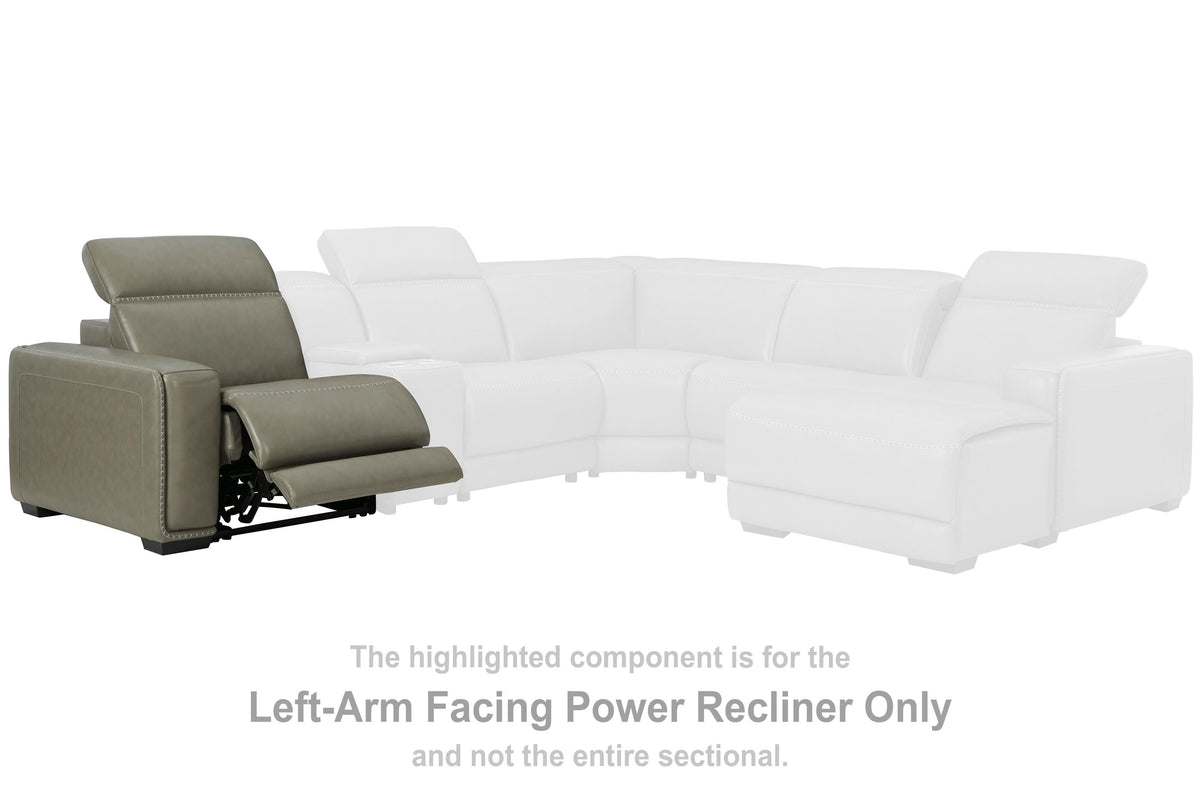 Correze Right-Arm Facing Power Recliner (U94202-SI) - Image 15