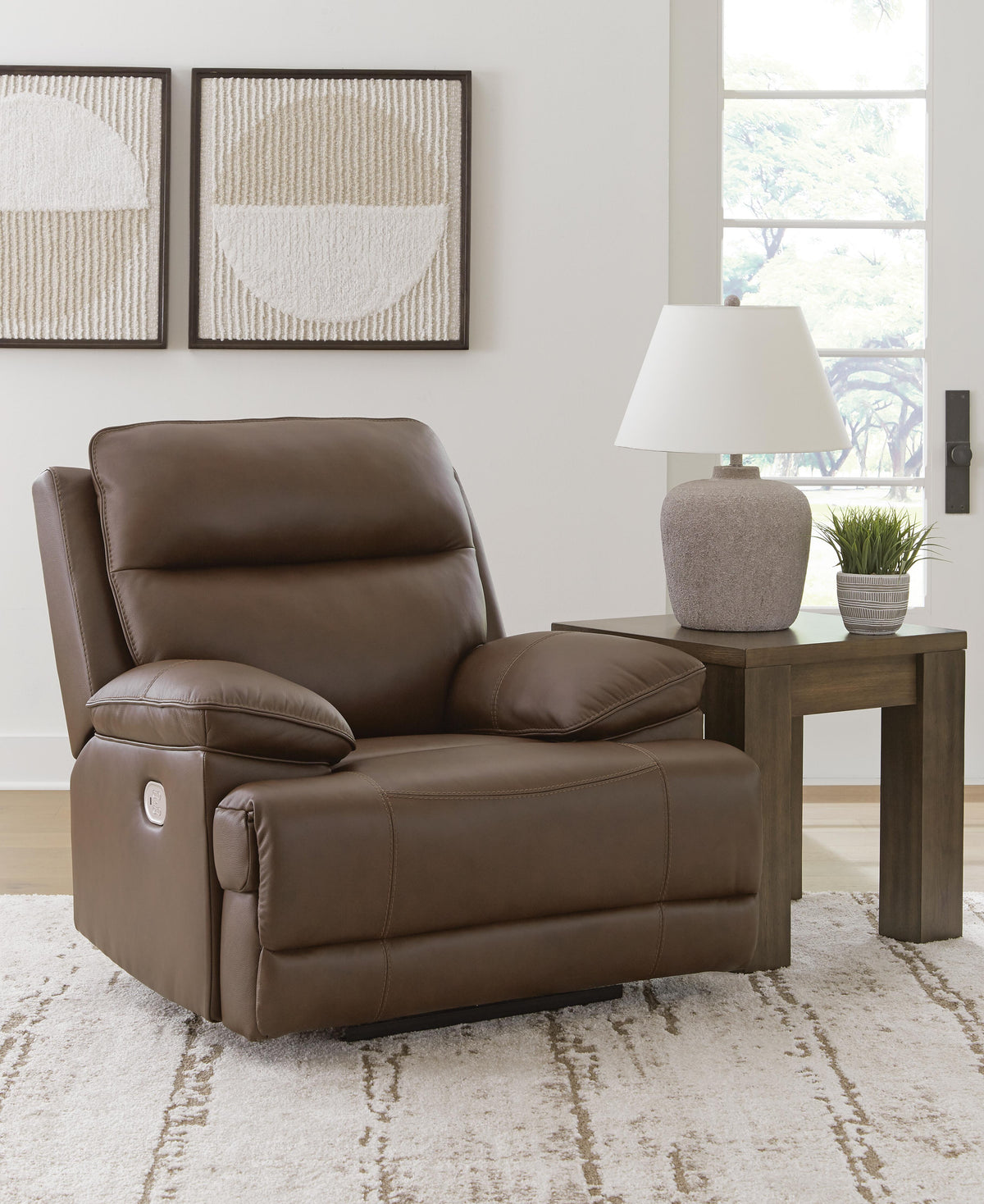 VonRyan Power Reclining Sofa, Loveseat and Recliner (U10400-SI) - Image 12