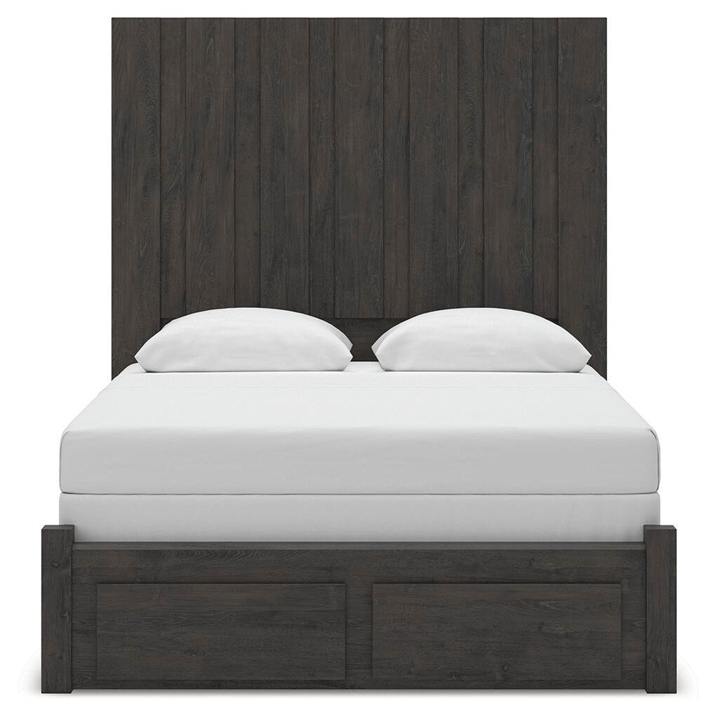 Fraluna Queen Panel Storage Bed (PCB3370-SI) - Image 5
