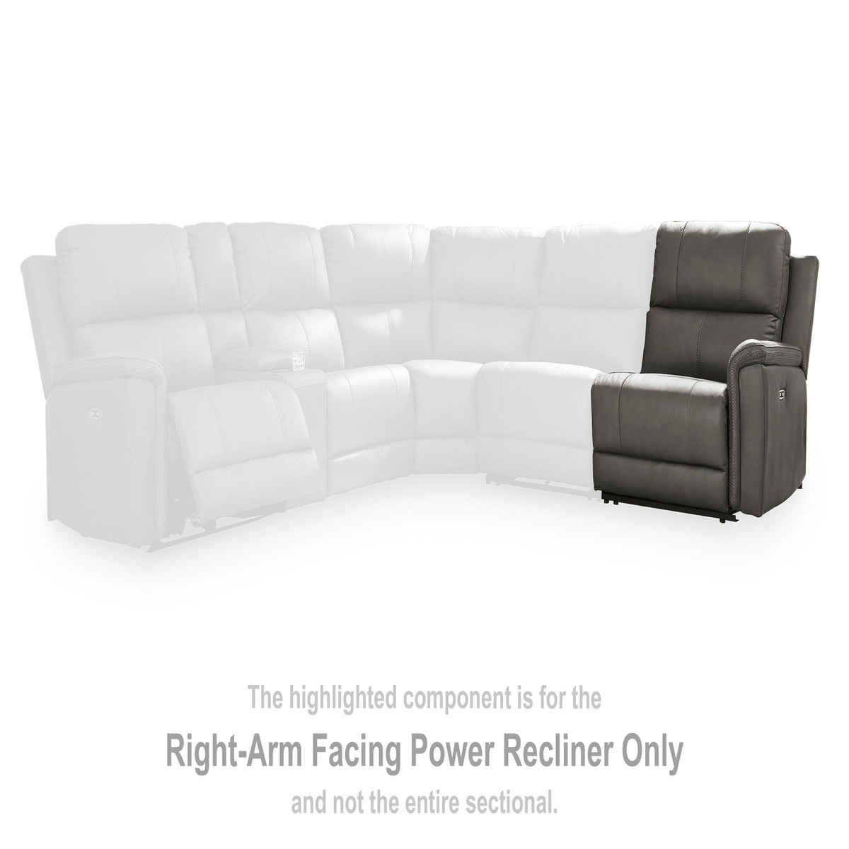 Bleckley Power Reclining Loveseat with Console (PCU12000-SI) - Image 45