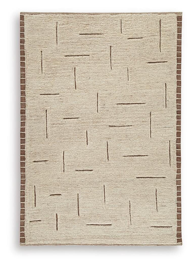 Clayman Large Rug (R40834-SI)