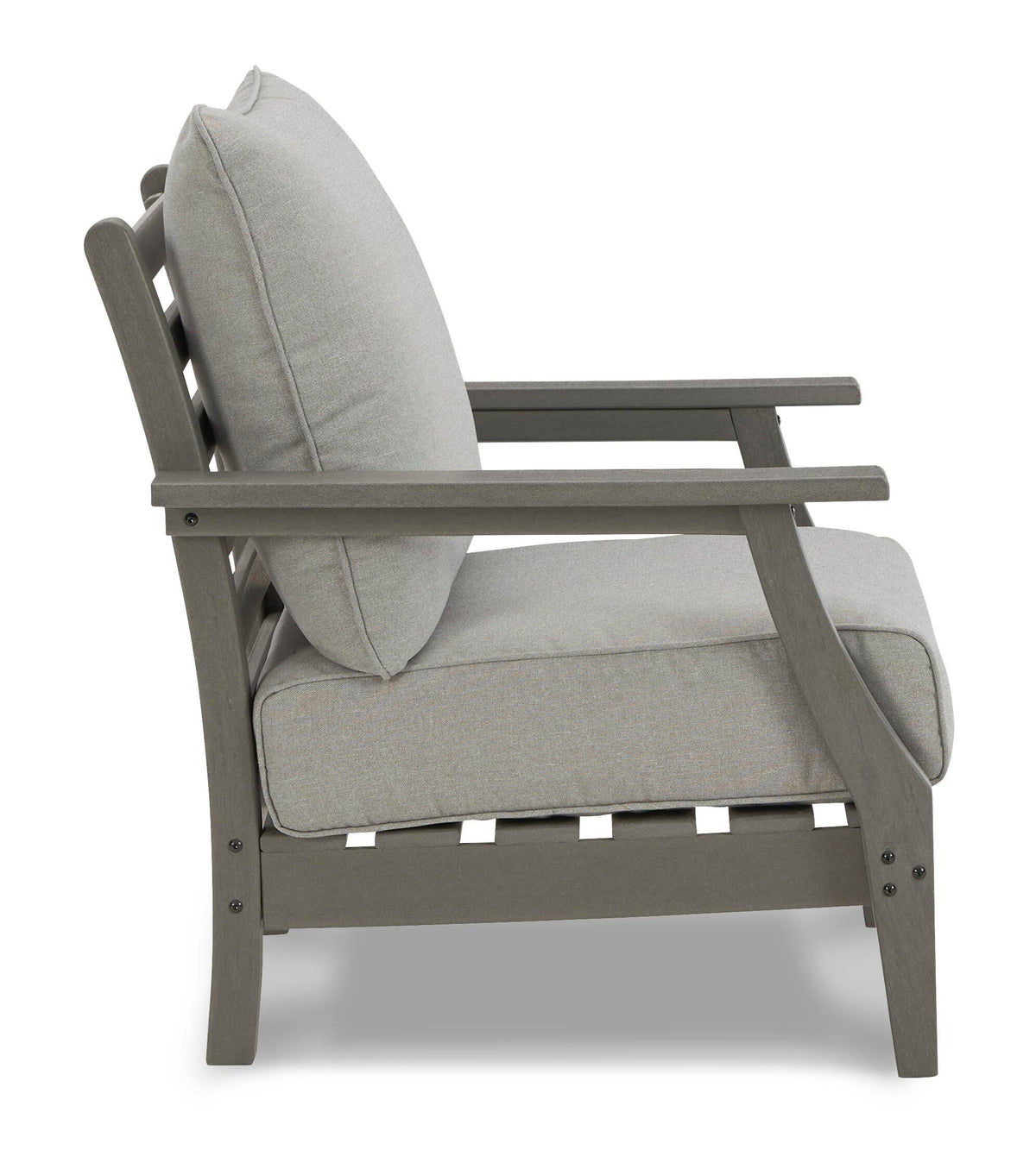 Visola Outdoor Sofa, 2 Lounge Chairs and Coffee Table (P802-SI) - Image 11