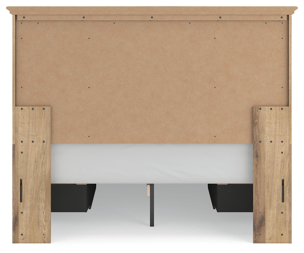Makidern Queen Panel Storage Bed (PCB1170-SI) - Image 7